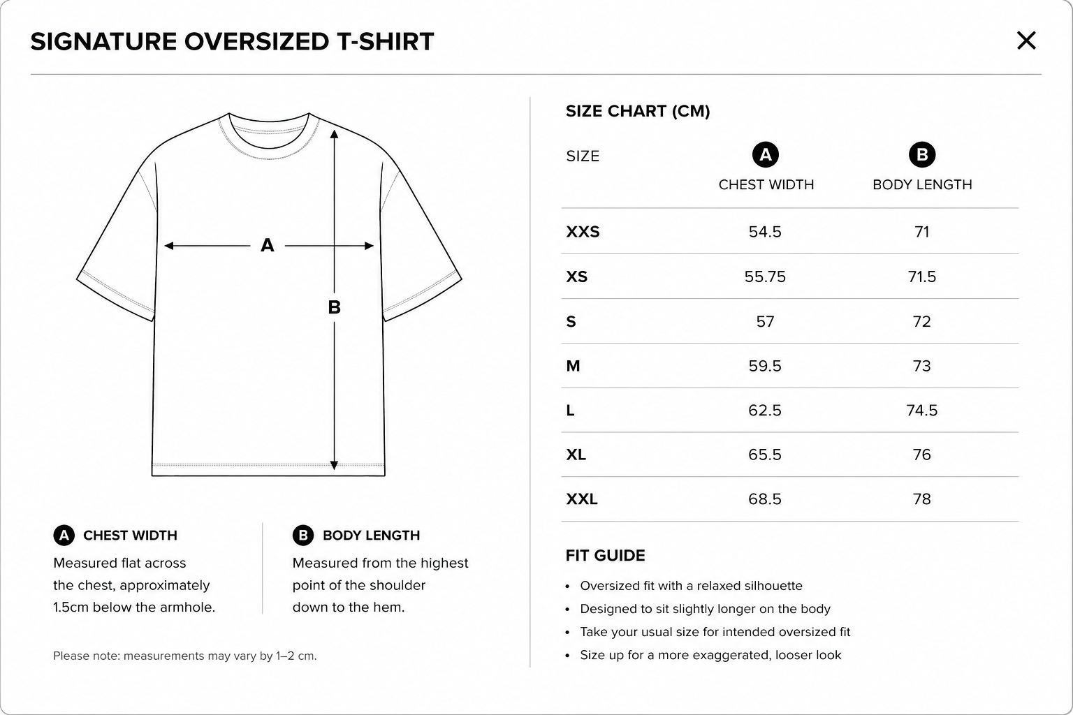 JOSEPH & CO Signature Oversized T-shirt